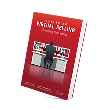 red covered book about virtual selling
